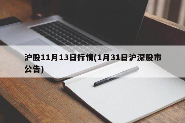沪股11月13日行情(1月31日沪深股市公告)
